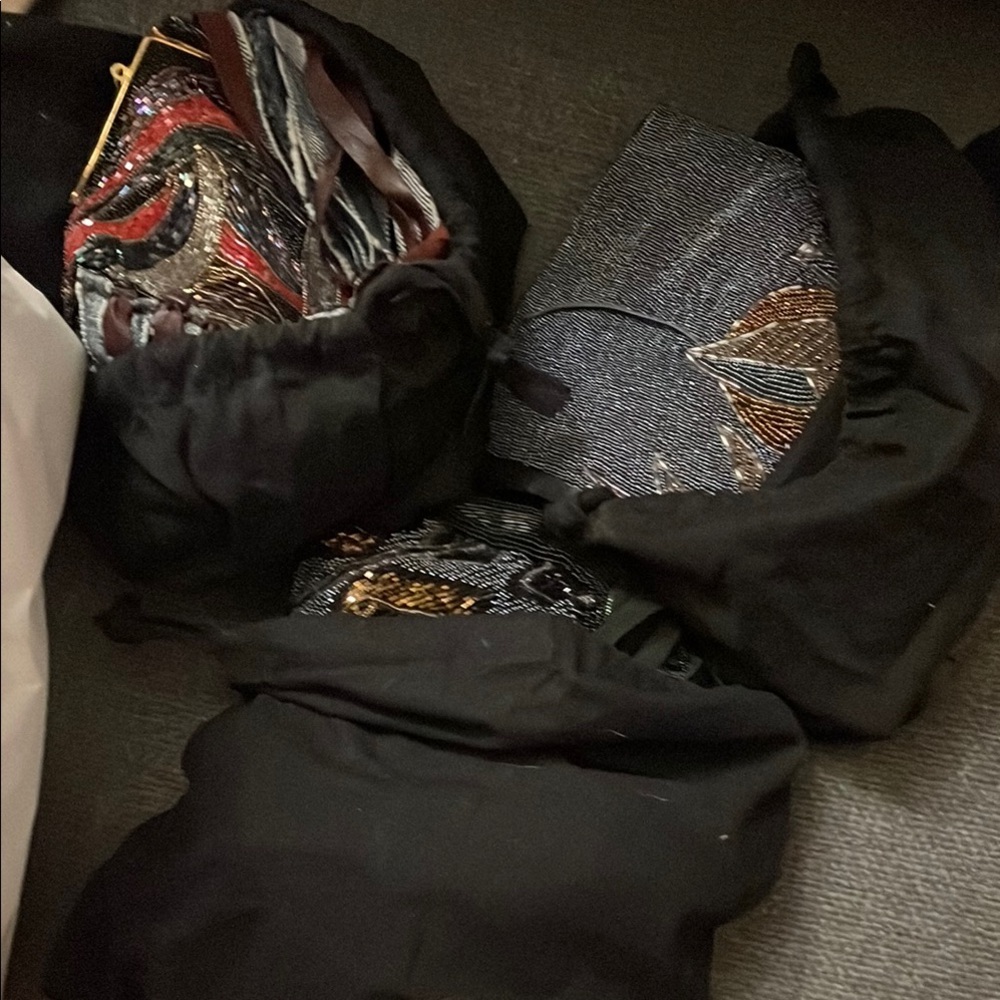 Elegant Beaded Clutch Bags